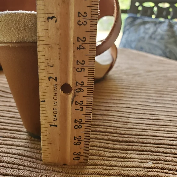 Comfortview Predictions Women's Wedge heel open toe ankle strap sandals 10W - Picture 9 of 13